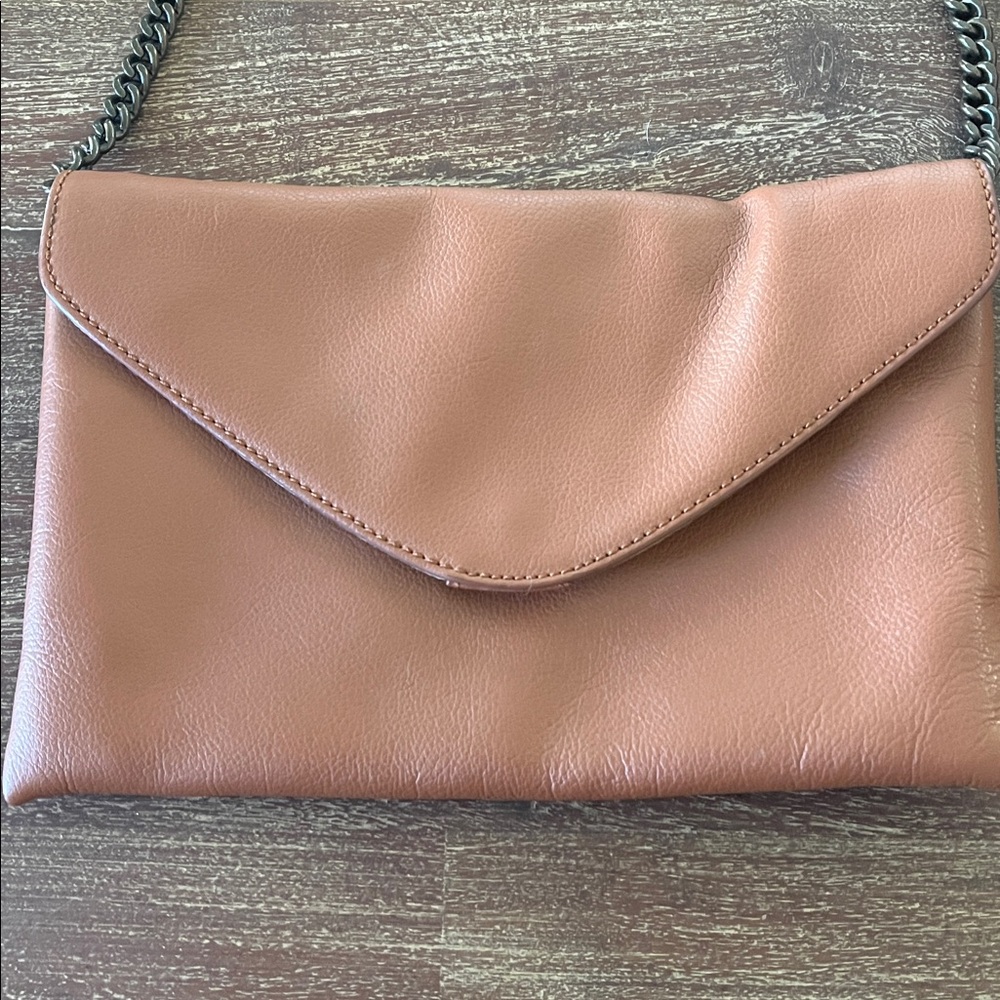 J Crew leather envelope bag - Picture 6 of 8